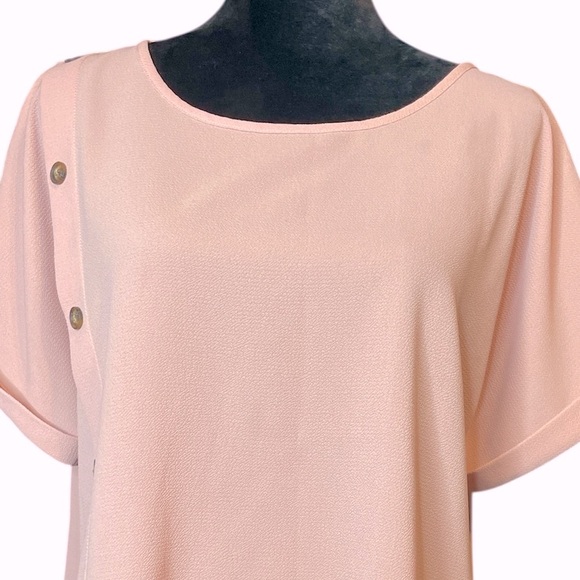 Shein Elegant Pink Women's Top - Picture 2 of 9
